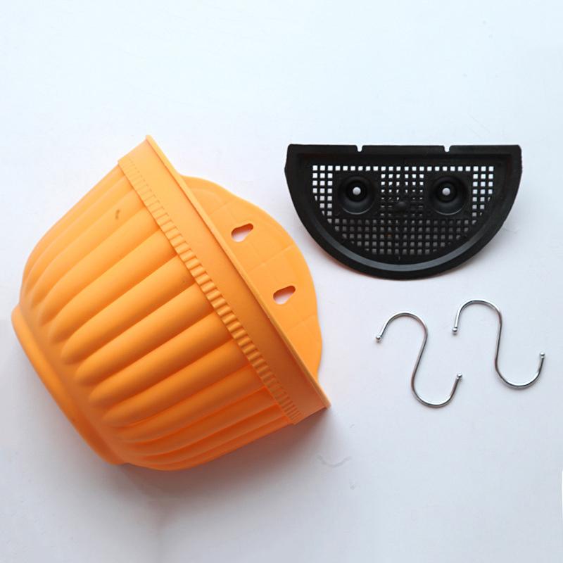 Flower Pot Exquisite Wall-Mounted Plastic Wall Hanging Basket Flowerpot For Outdoor Garden Balcony Planter Bucket Home Decor
