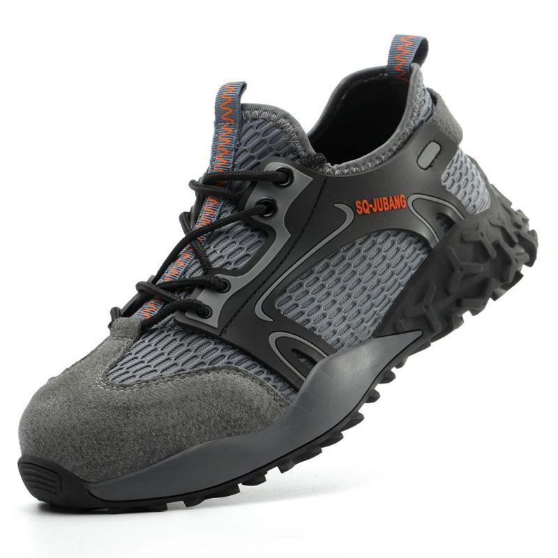 

Неразрушаемая обувь, мужские антипрокольные рабочие кроссовки со стальным носком, нескользящие рабочие ботинки, защитная обувь, обувь для мужчин, обувь для работы 38