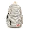 Schulrucksack Lässige Pendlertasche Neuer gestreifter Rucksack für Frühling und Sommer Großer Rucksack für Schüler der Mittel- und Oberstufe