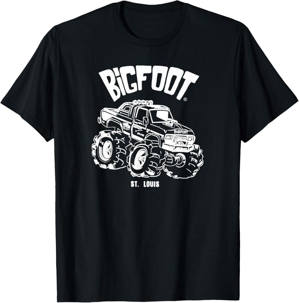 

Retro Cartoon BIGFOOT T-Shirt Color Options 3 Gift Unisex T-Shirt XL