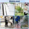 Stainless Steel Adjustable Nozzle with 1/4inch Quick Connection Pressure Washer Nozzle for Washing Garden Vehicle Floor