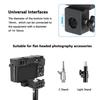 HDRIG Camera/Monitor Baseplate with 16MM Light Stand Mount for Monitor Cage 3961