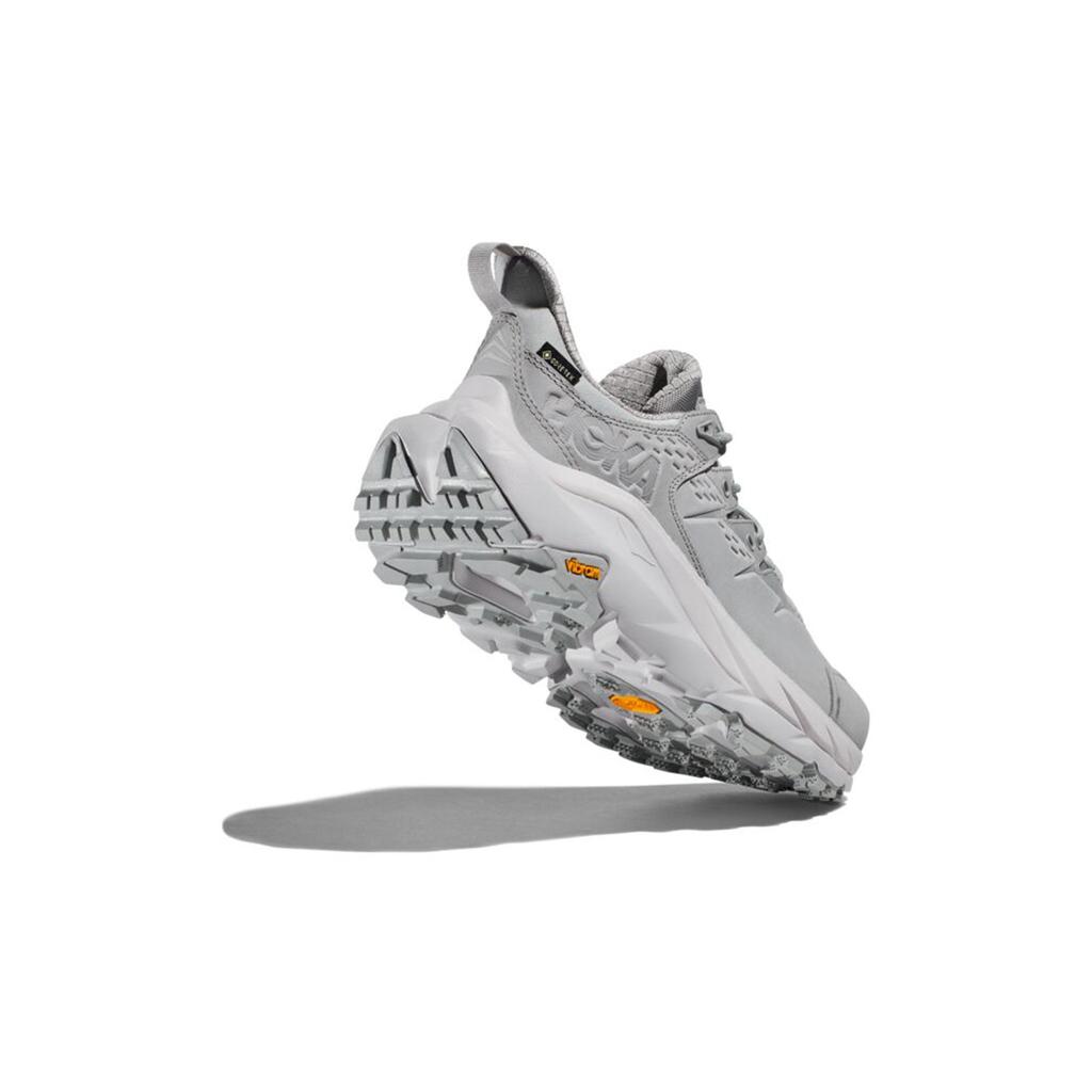 Baskets unisexe HOKA Kaha 2 Low GORE-TEX Harbor Mist gris Nimbus-Cloud 1130530-HMNCL