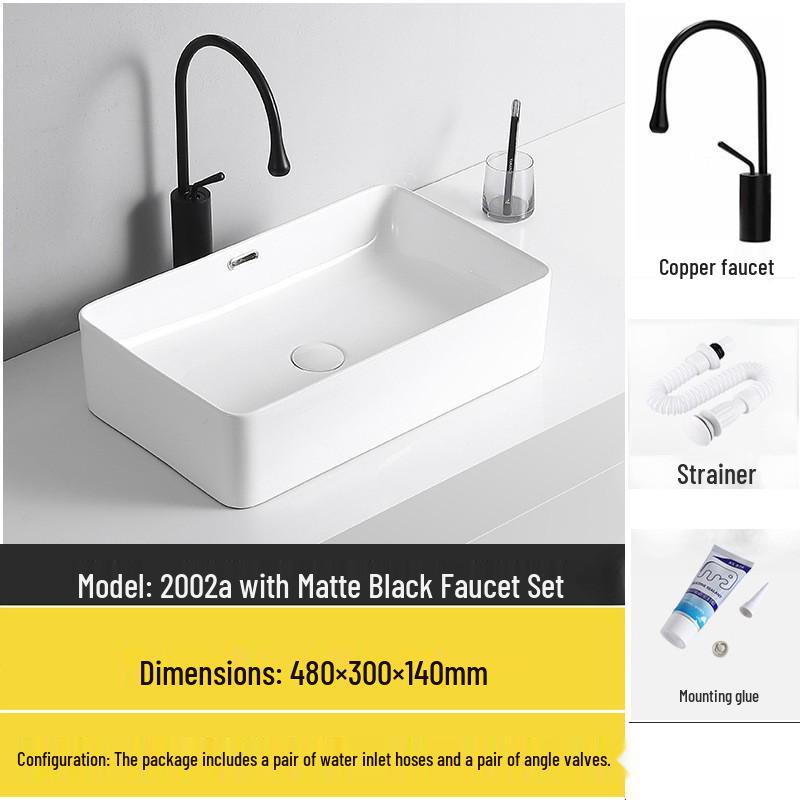 Tengxiang Ceramic Sink: White Floor-Standing Luxury Basin with Cabinet for Bathroom or Balcony