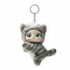 Puppy Plushie Vinyl Face Plush animal toy Prone Position Cute Design Kawaii Plushie Soft Material Cat plush toy Home Ornament