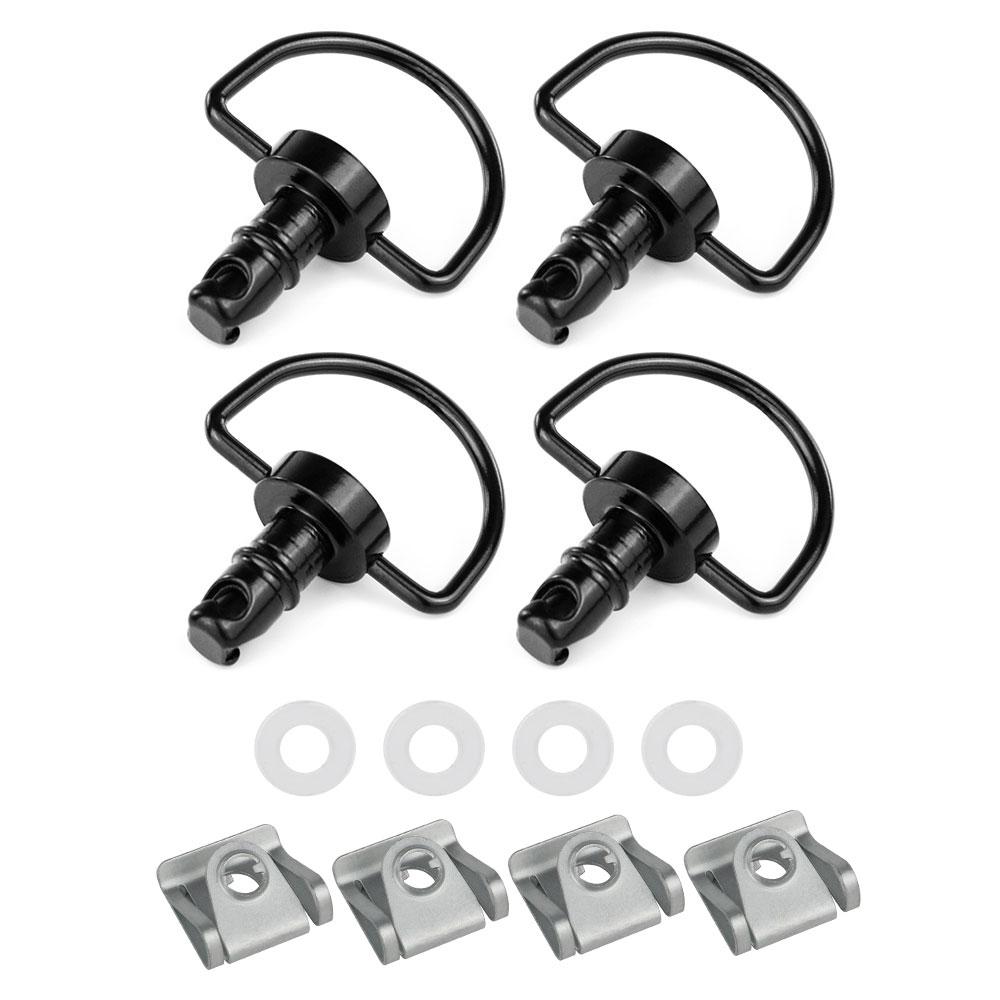 14mm Motorcycle Quick Release 1/4 D-ring Turn Race Fairing Fastener Universal For Honda Yamaha Suzuki Kawasaki Ducati Aprilia