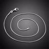 Chain Fashion Sliver Necklace High Quality Snake Chain For Men And Women Jewelry