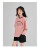 Girls' Summer 2025 Trendy Short Sleeve T-shirt - Thin Style for Big Kids