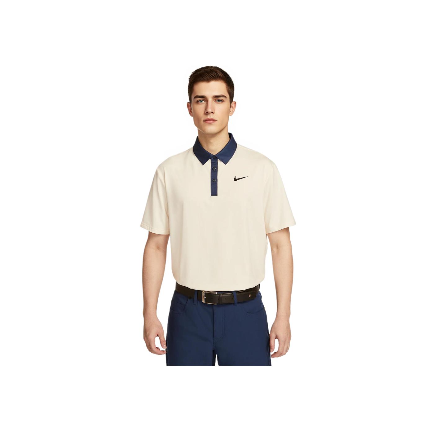

Мужская футболка для гольфа Nike Tour Dri-Fit Модная Удобная Трендовая Минималистичная Однотонная Верх Светло-Слоновая кость FZ7502110 M