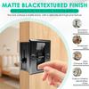 Cerradura de Puerta Corredera de Privacidad con Tirador Acero Inoxidable Herrajes para Puerta de Bolsillo Corredera Pestillo Deslizante para Puerta de 1-3/8” de Espesor