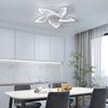 IRALAN Modern Smart Fan Light For Living Room Smart Remote Control Color Temperature Control Silent LED Ceiling lighting