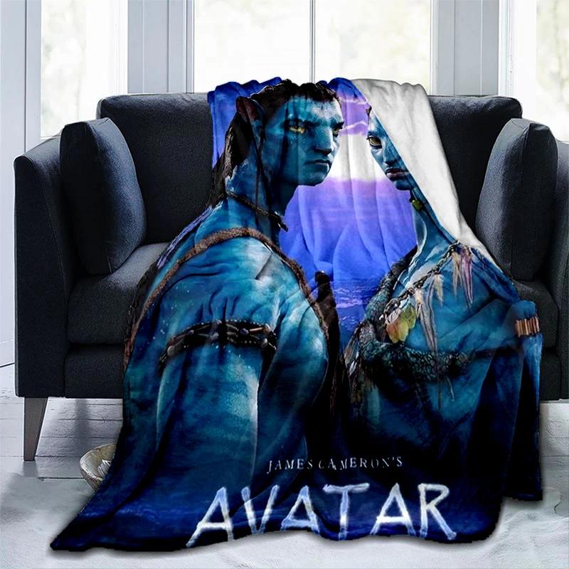 Avatar Film Gedruckte Weiche Warme Decke für Wohnzimmer Schlafzimmer Bett Sofa Couch Büro Geschenke Flanell Überwurfdecken