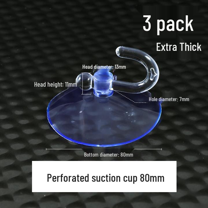 Transparent Strong Suction Hook for Glass or Tile - Free Shipping