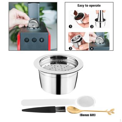 3 Pieces Refillable Coffee Filters Premium Steel