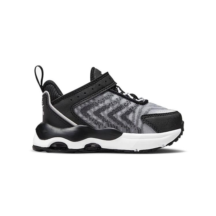 Nike Air Max TW Cushioning Abrasion Resistant Breathable Low Top Toddler Shoes Gray Black Infant And Toddler DQ0298-001