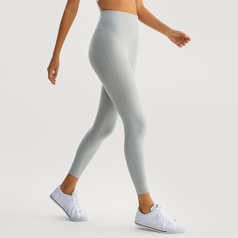 

Sweatpants summer new high-waisted yoga pants women s hip lift and belly nylon 66 casual fitness pants peach hip sports leggings XS