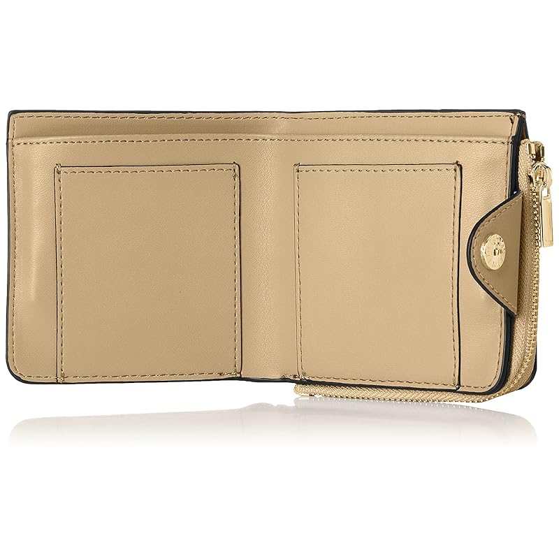 [Legato Largo] bifold wallet Thin Thin wallet LJ-P0111 ladies beige