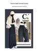 Women's Plus Size High Waist Wide Leg Pants - Fluffy, Thick, and Slimming for Autumn/Winter