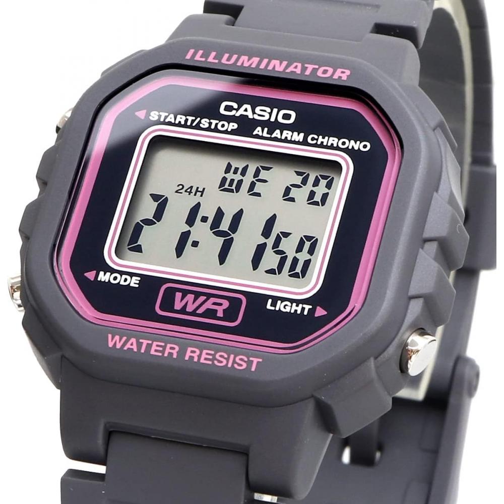 Casio Digital Watch Chipkashi Cheap Casio Gray Pink La 20wh 8a