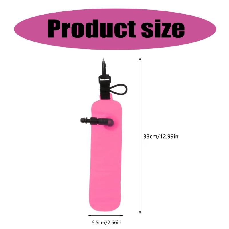 Scubas Diving Surfaces Marker Buoy Replacement High Visible Inflatable Diving Buoy for Scubas Diving Snorkeling Enduring