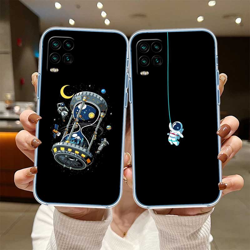 UP8 Astronaut Space Moon Case for Motorola G10 G20 G30 G31 G32 G34 G35 G41 G42 G50 G51 G52 G55 G60 G60S G62 G71 G72 G75