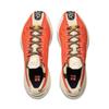 Li Ning Trend Series Fly Electric CRC Shock Absorbing Wear Resistant Low Top Casual Running Shoes Unisex Sneaker Orange White AZGU043-4