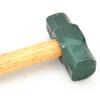 Octagonal Sledgehammer: Shockproof Plastic-Coated, Large Iron Head, PPR/Wooden Handle, for Wall Smashing & Emergency Rescue.