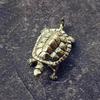 Vintage Brass Crocodiles Turtle Ornaments Home Turtle Keychain Pendants Tea Pet Ornaments Turtle Handicraft Figurines Wholesale