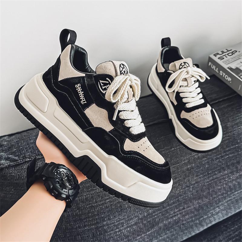 Men 's Casual Four Seasons Fashion Skateboarding Students Comfortable Sneakers Boys Trending Soft Sole Breathable Shoes