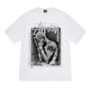 Summer New Heavy Cotton Trendy Brand Classic Basic T-shirt High-end Loose Men's and Women's Printed Short-sleeved Top