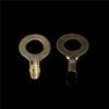 150 Pcs Brass Crimp Terminal Ring Type Cable 3.2-10.2Mm Wire Cable Connectors