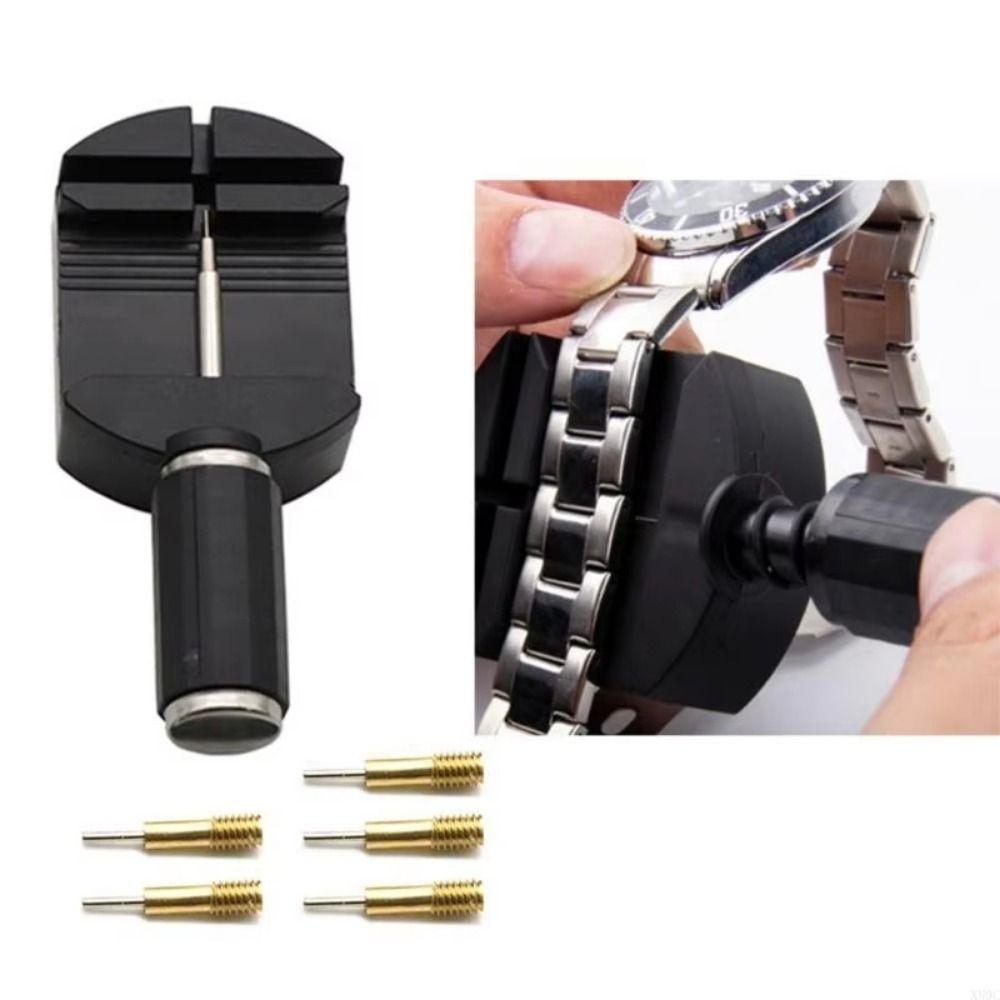 52Pcs/set Pin Extraction Strap Chain Pin Remover Watch Band Strap Adjustment Strap Maintenance