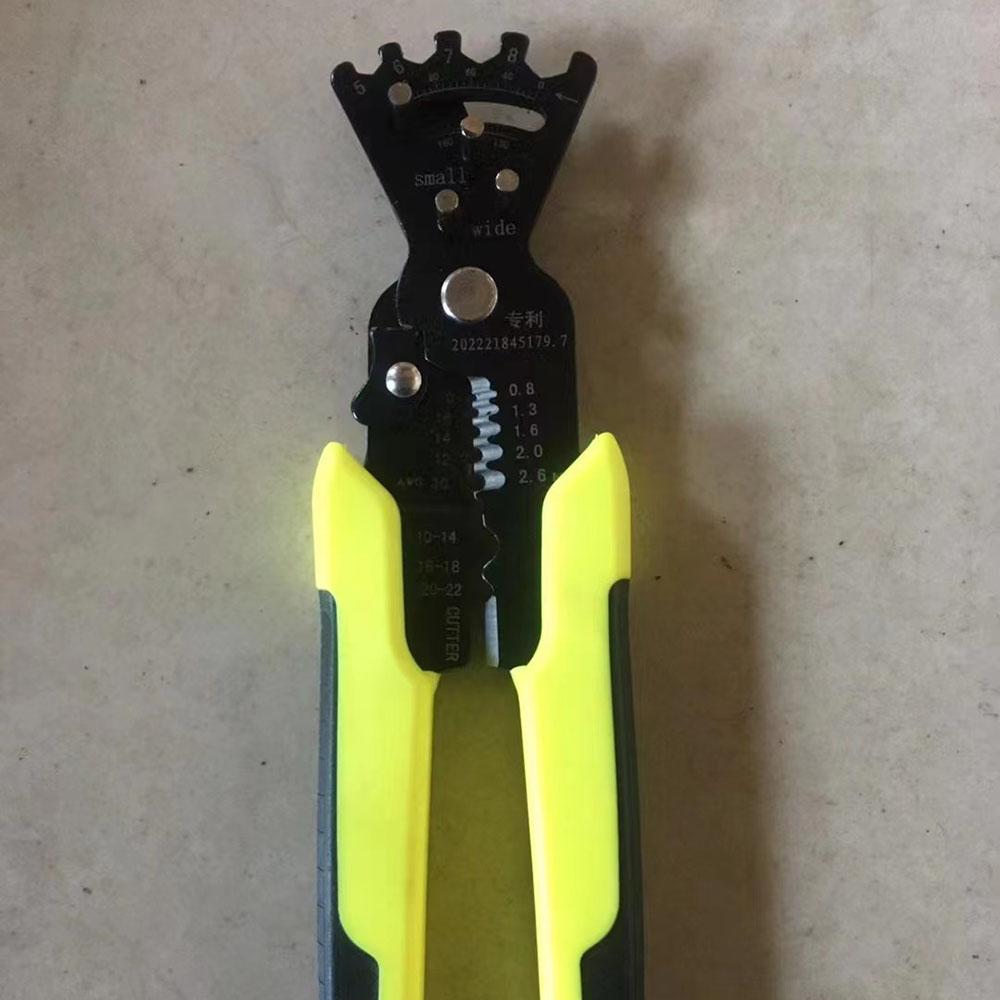 

5-in-1 Wire Bending Pliers Wire Stripping Pliers Wire Splitting Pliers Electrician Wire Pulling Pliers, Cable Wire Peeling жёлтый