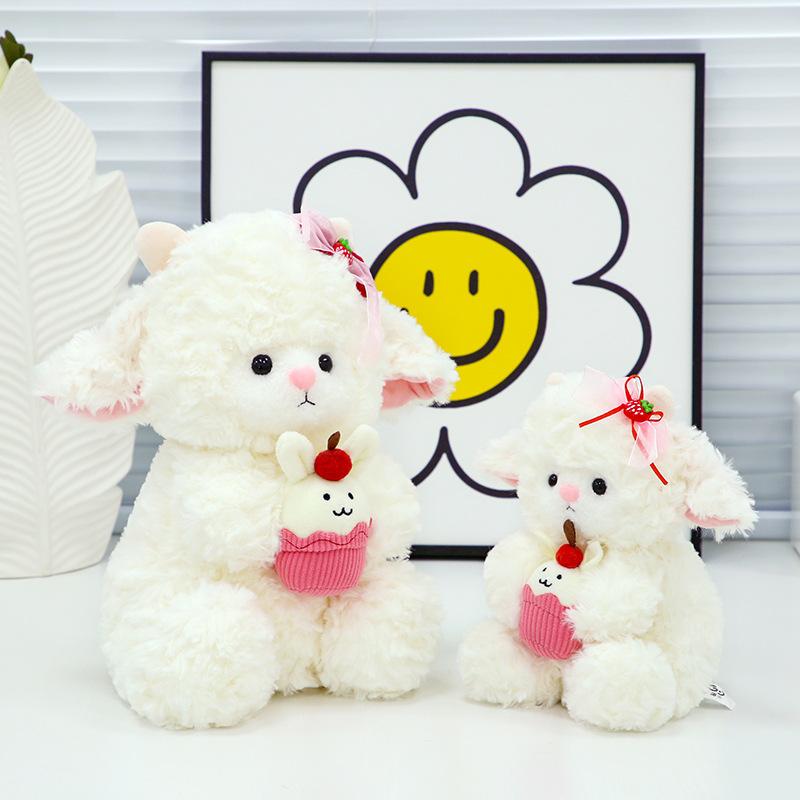Creative Cake Comfortable Sheep Doll Plush Toy Sheep Baa Sheep Doll Valentine's Day Gift for Girls