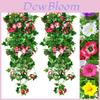 Fiori Artificiali di Glicine in Seta Lunghi 100 cm Per Decorazione Casa e Giardino**