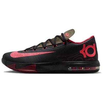 KD 6 Meteorologia Unisex Trampki Czarne Atomic-Red-Medium-Olive-Noble-Red IM4409-001
