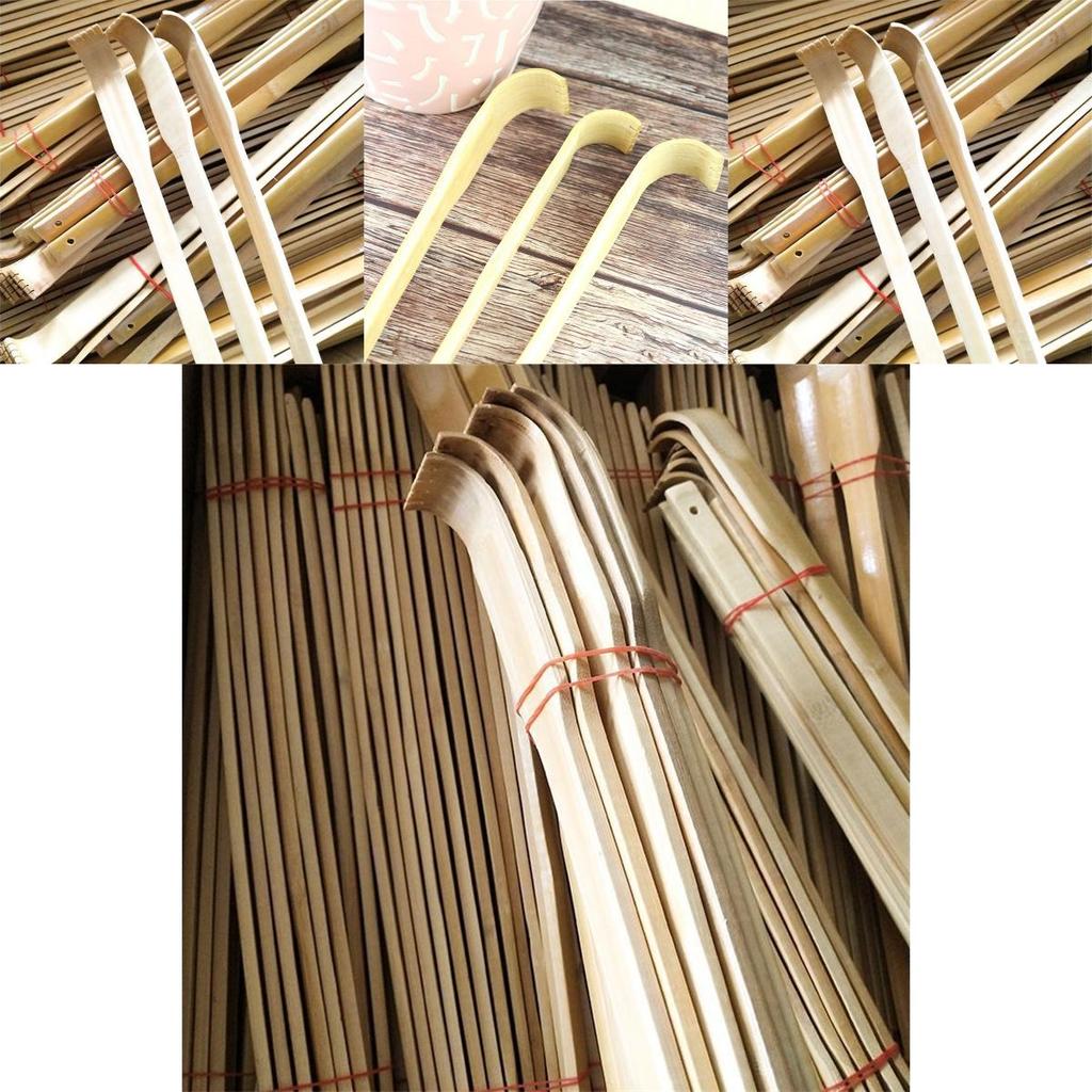 Natural Bamboo Back Scratcher Gentle And Effective Relief For Back Itching