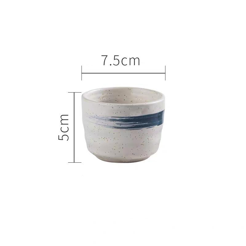Ceramic Teacup Porcelain Coffee Water Drinking Cup Afternoon Tea Cup Small Wine Cup Office Drinkware