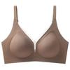 Tight-free Bra Women's Comfortable Seamless Underwear Gathering Bra Breast Retraction Invisible Bra Push Up Bra