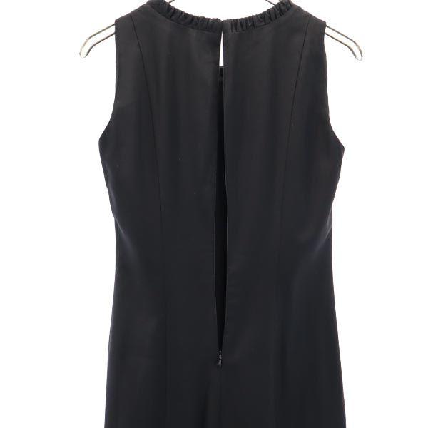 Armani Collezioni Made In Italy Wool Blend No Sleeve One Piece 38 Black Women Used