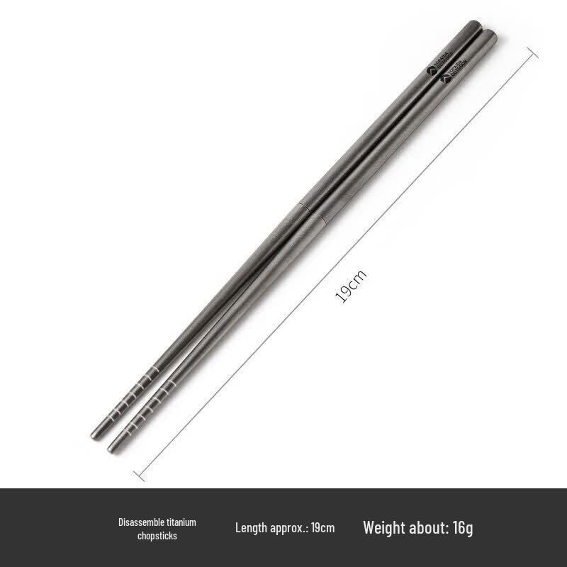 Portable Titanium Camping Cutlery Set
