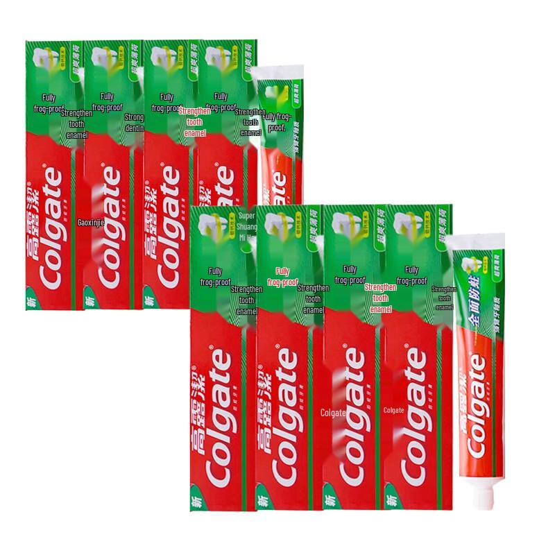 

Colgate Total Cavity Protection Toothpaste, Ultra Fresh Mint, 140g x 8 Pack