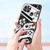 Game Controller Graphic Phone Case Cover for iPhone 17 16 15 14 13 12 11 Pro Max 17 Air Plus Shockproof Soft TPU Shell Funda Bag