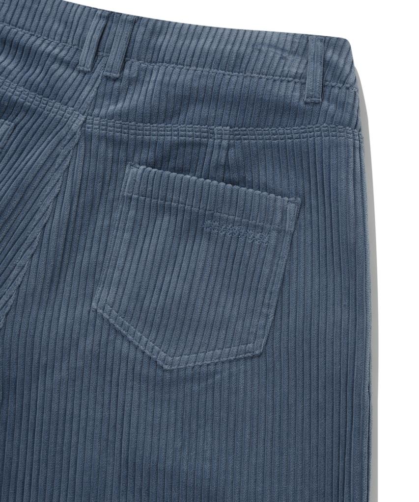 COVERNAT WOMAN Corduroy Wide Pants Blue