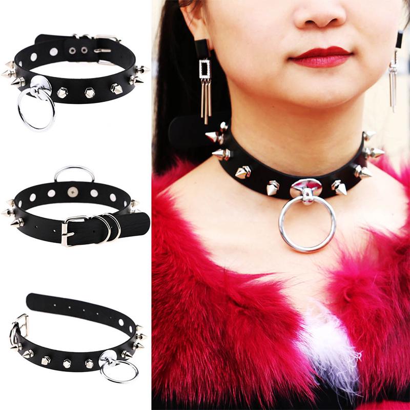 Rock Collar Choker Necklace Jewelry 