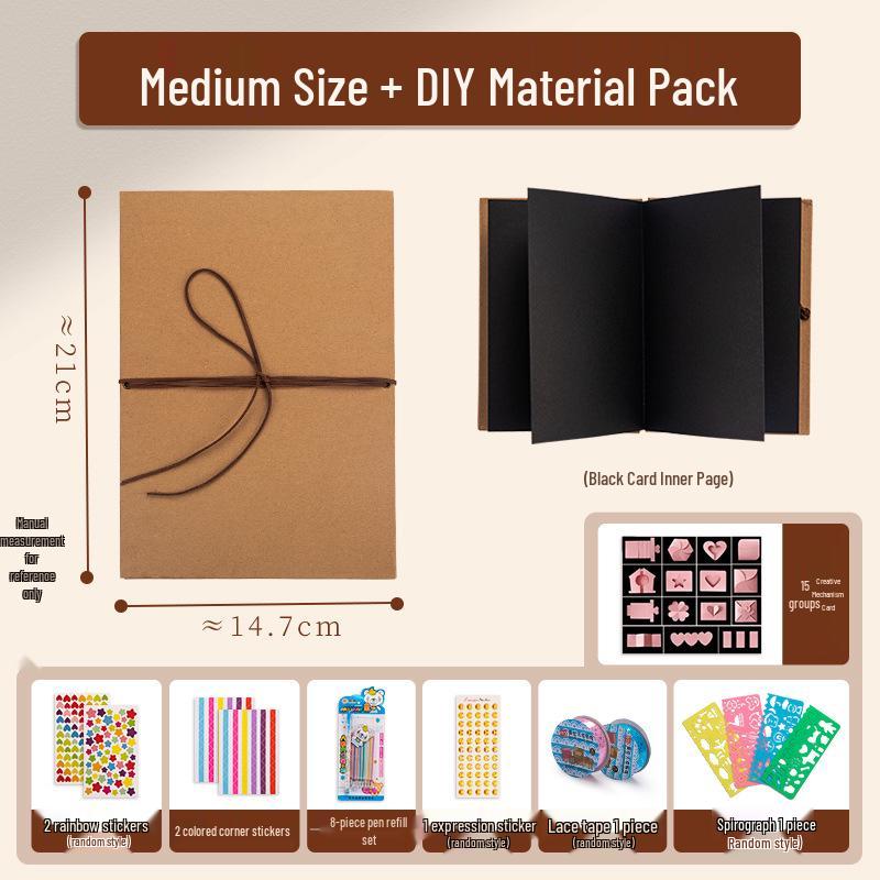 Acrylic Creative Photo Album & Planner: Loose-Leaf Book, Gift for Birthday, Graduation, Memorial, Collage, and Artwork.