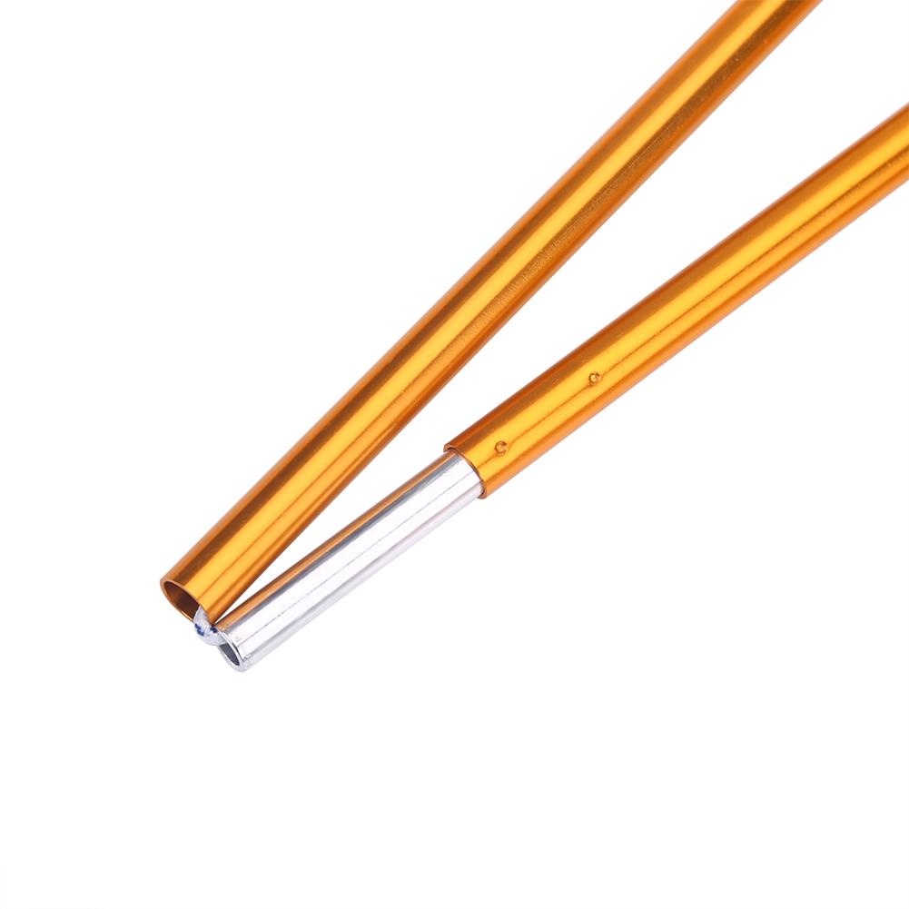 2Pcs Lot Outdoor Camping Hiking Travel 12 Sections Aluminum Alloy 8.5mm 4.42m Tent Poles