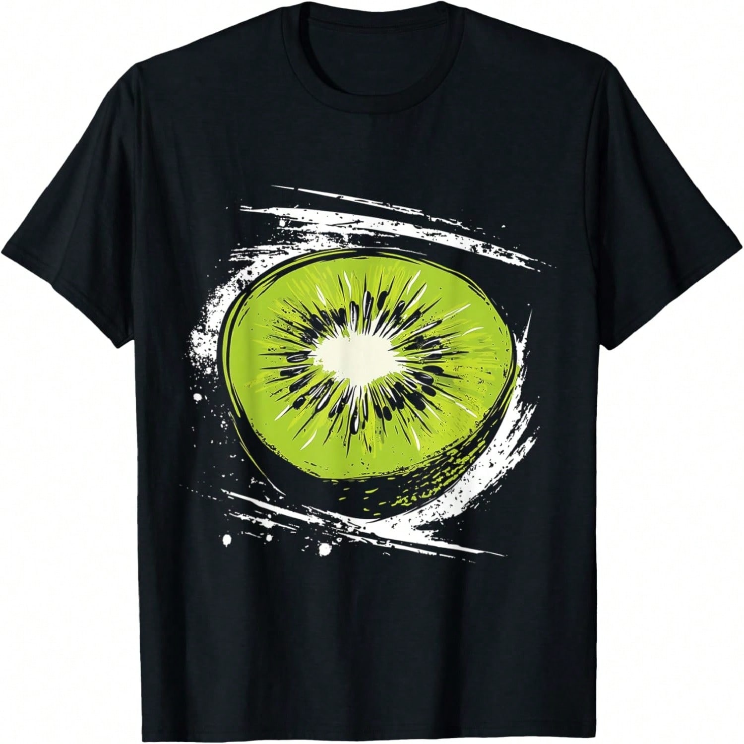 Kiwi Bird Is Divided Like A Kiwi Fruit T-Shirt S разноцветный