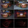 1 Roll 46M Red Reflective Strip Sticker Tape For Car Motorcyle Body Trim Decal