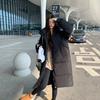 Women's long cotton-padded clothing winter new jacket loose fashion versatile cotton-padded clothing thickened cotton-padded jacket hooded